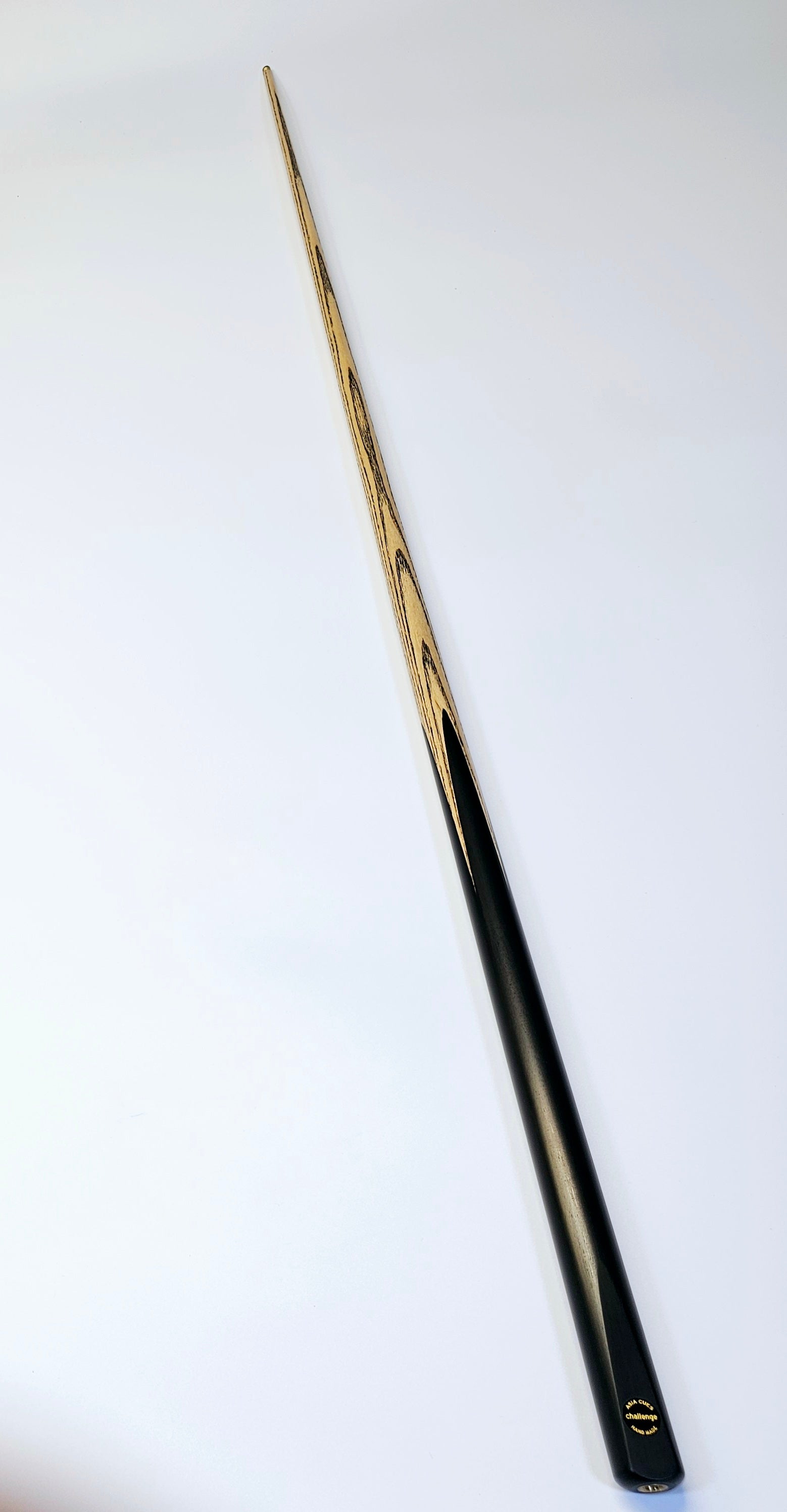 Asia Cues Challenge - One Piece Snooker Cue 9.8mm Tip, 18.2oz, 59"