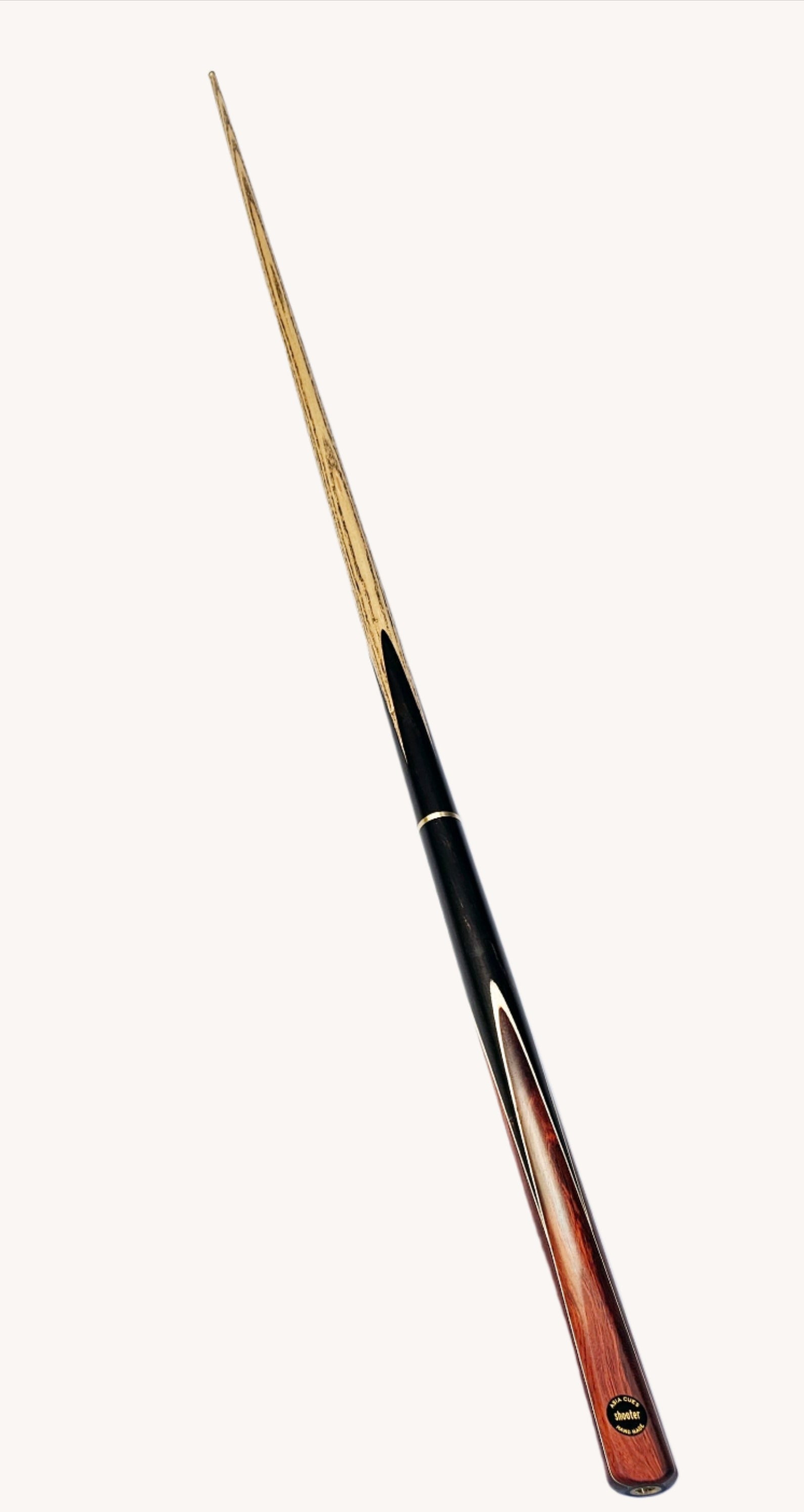 Asia Cues Shooter - 3/4 Jointed Pool Cue 8.4mm Tip, 17oz, 58"