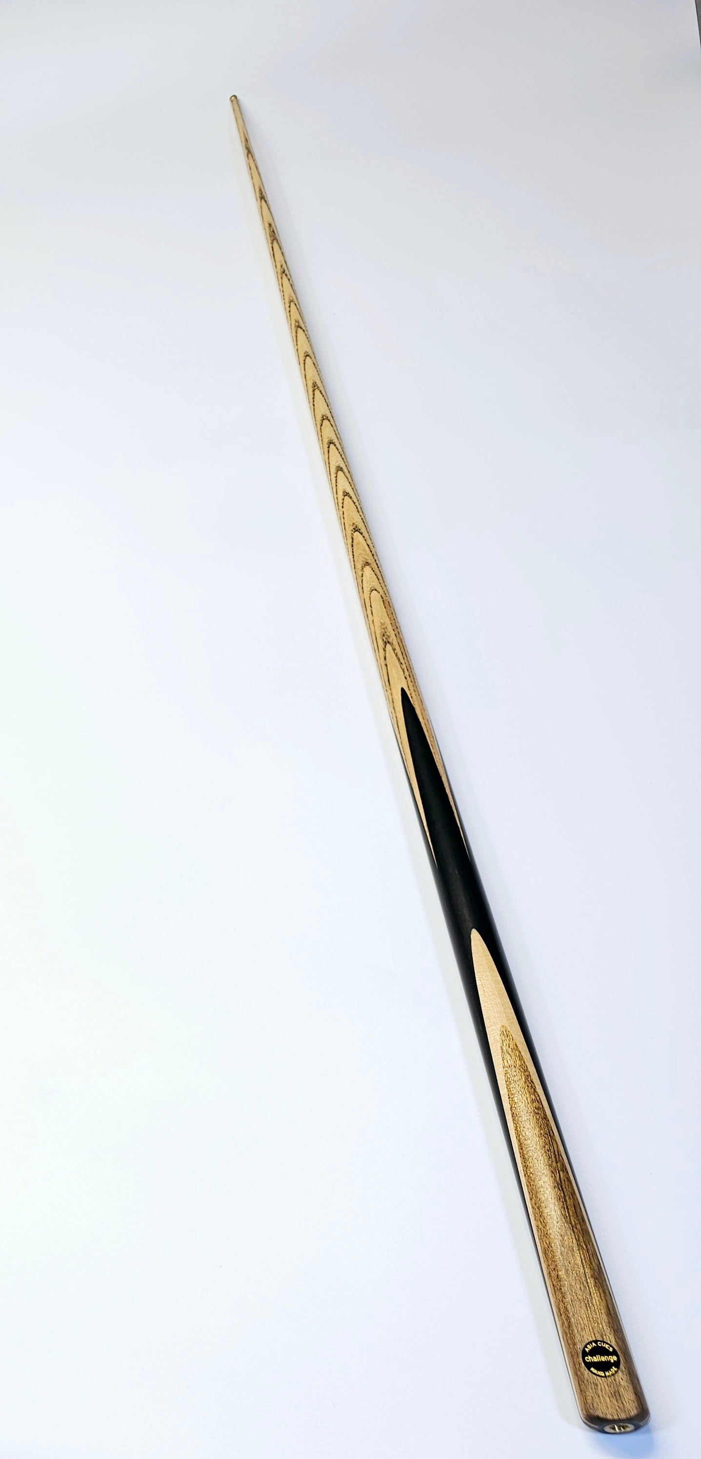 Asia Cues Challenge - One Piece Snooker Cue 9.7mm Tip, 19.2oz, 59"