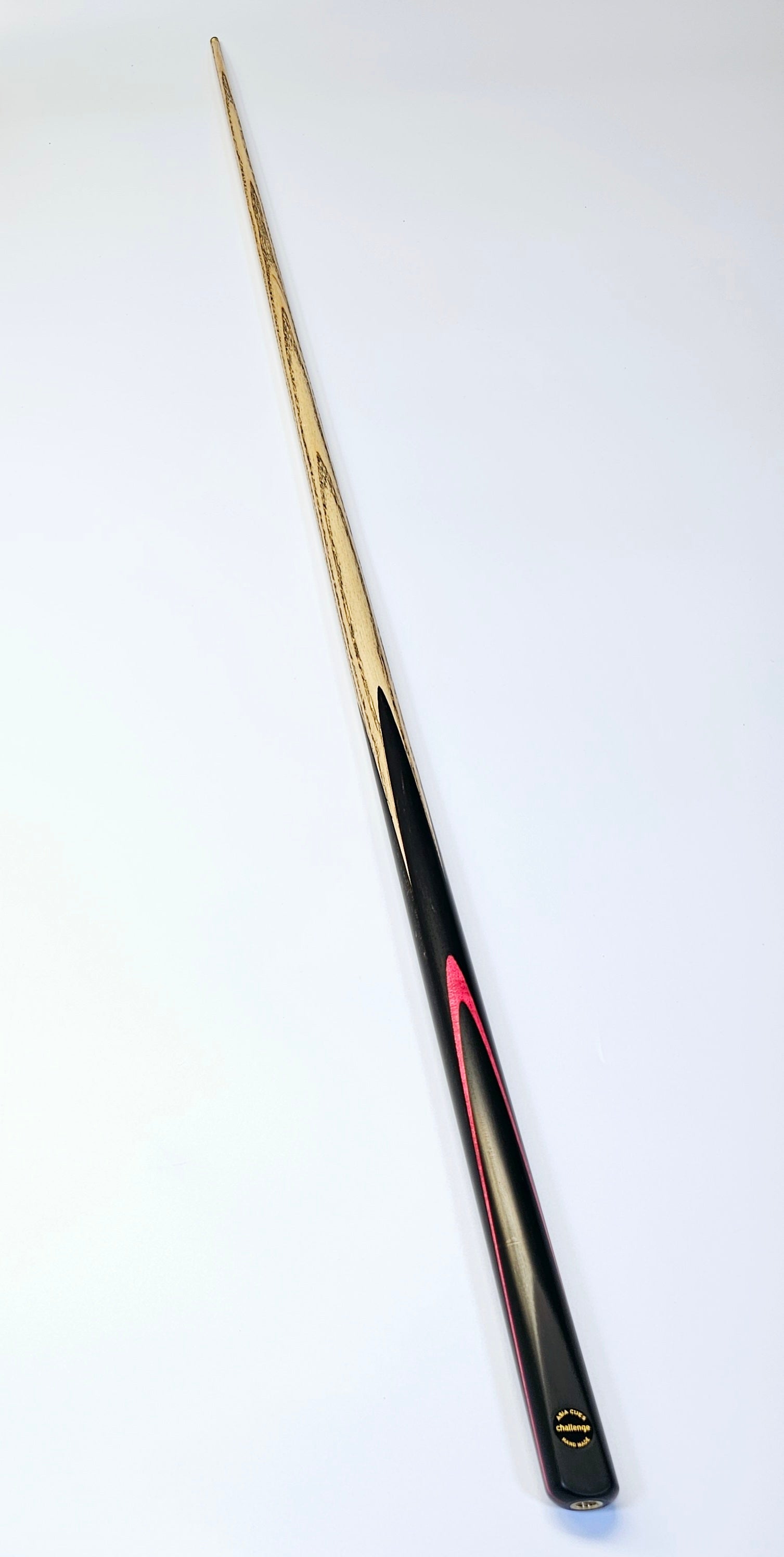 Asia Cues Challenge - One Piece Snooker Cue 9.4mm Tip, 17.6oz, 58"