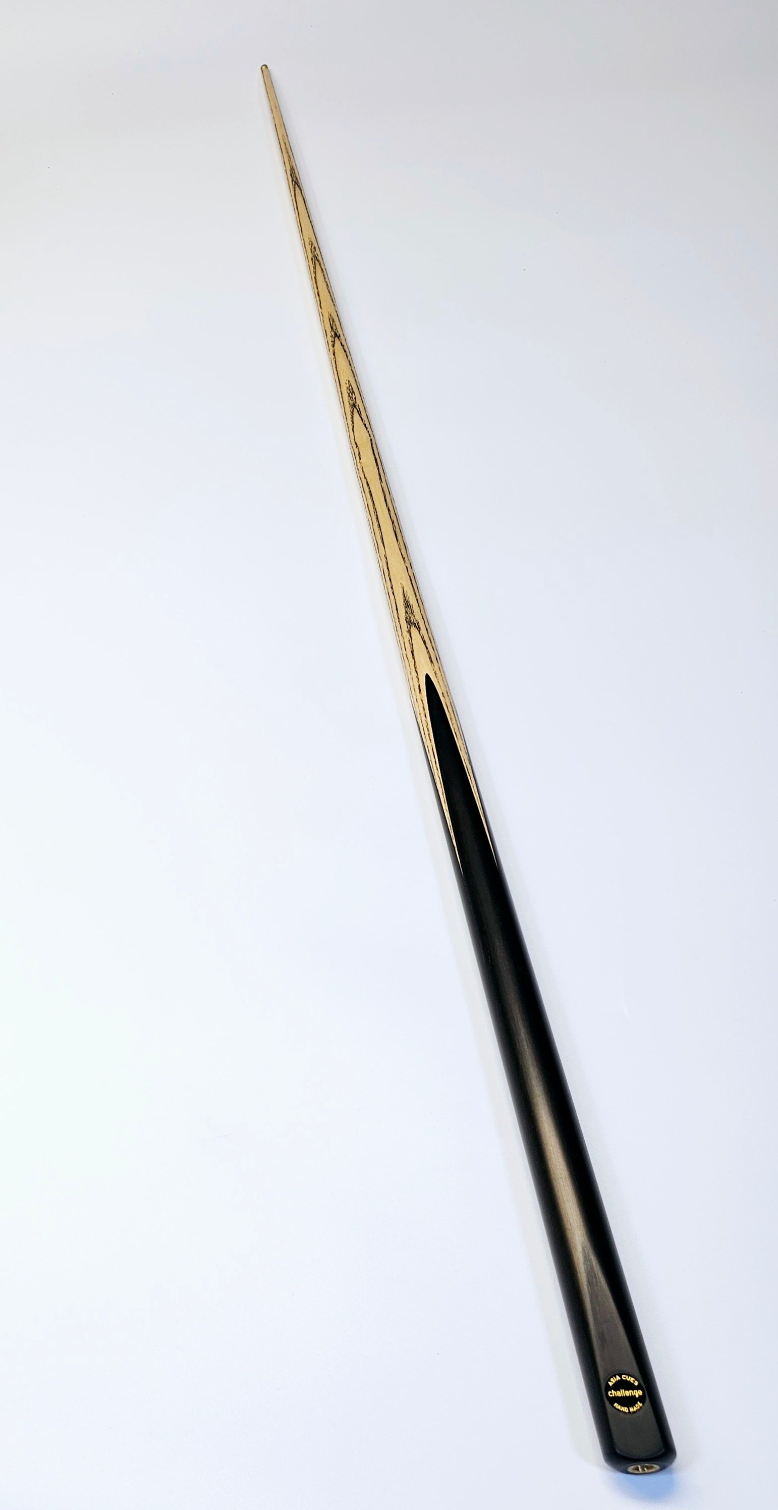 Asia Cues Challenge - One Piece Pool Cue 8.6mm Tip, 17.4oz, 57"