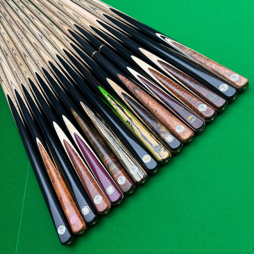 New Asia Cues Delivery: 150+ Handmade Snooker & Pool Cues