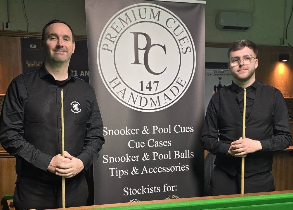 Premium Cues Sponsor Scottish Snooker NGB Snooker Main Tour