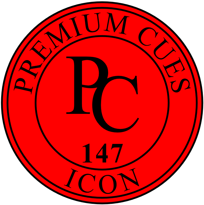 Premium Cues ICON Snooker Cue Range
