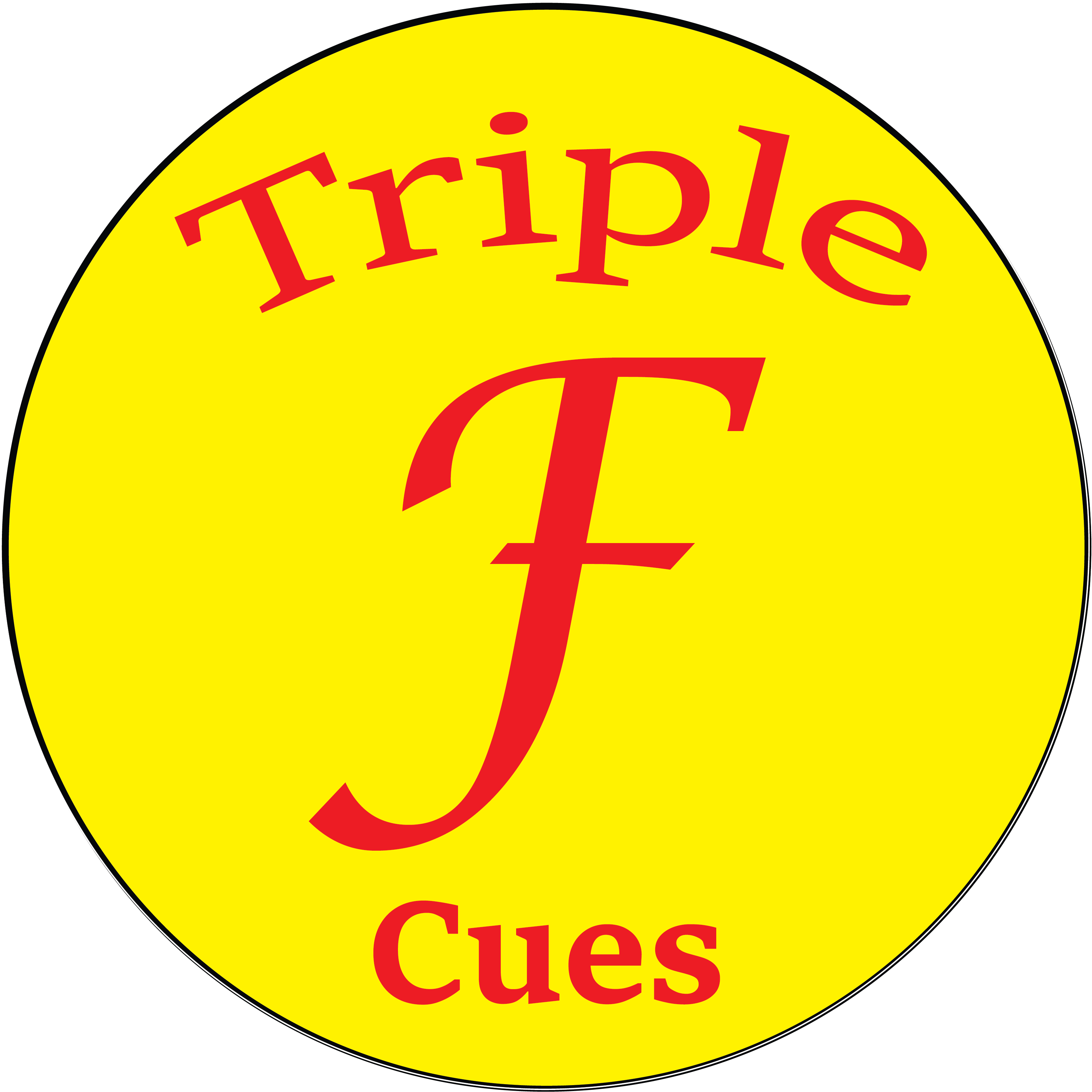 Triple F Cues Logo