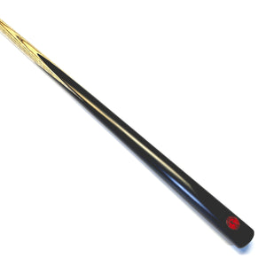 Premium Cues ICON No.011 - One Piece Snooker Cue featuring a sleek ash shaft and ebony butt, ideal for professional snooker players.