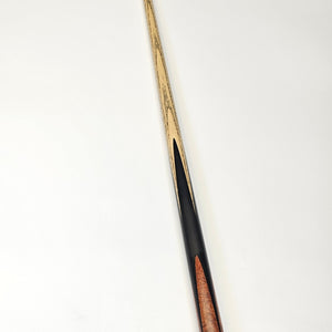 Full-length Asia Cues Signature No.227 one piece pool cue with 8.5mm tip and 16.6oz weight, ideal for 8 ball and cue sports.