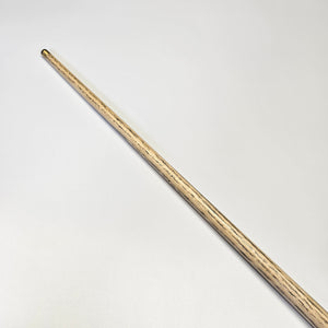 Asia Cues Signature No.227 cue shaft with light wood finish and fine grain, engineered for precision and durability in pool games.