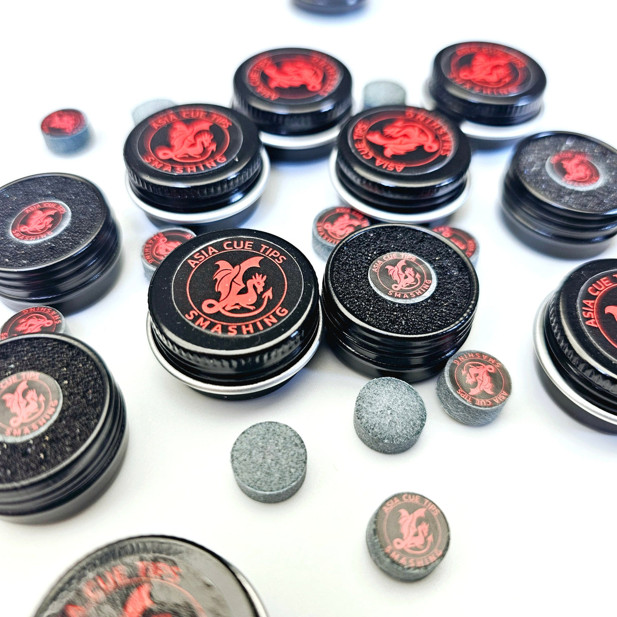 Asia Cue Tips - Smashing (Medium/Hard - 2 Tips Included)