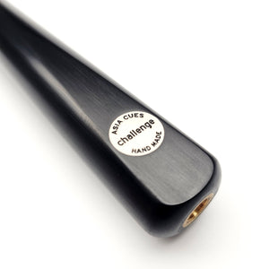 Asia Cues Challenge - 3/4 Jointed Pool Cue 8.6mm Tip, 18.4oz, 57.5" badge view