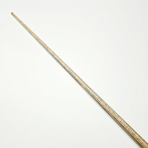 Asia Cues Challenge three quarter Jointed Snooker Cue 9.6mm Tip, 18.7oz, 59 inch, shaft side view