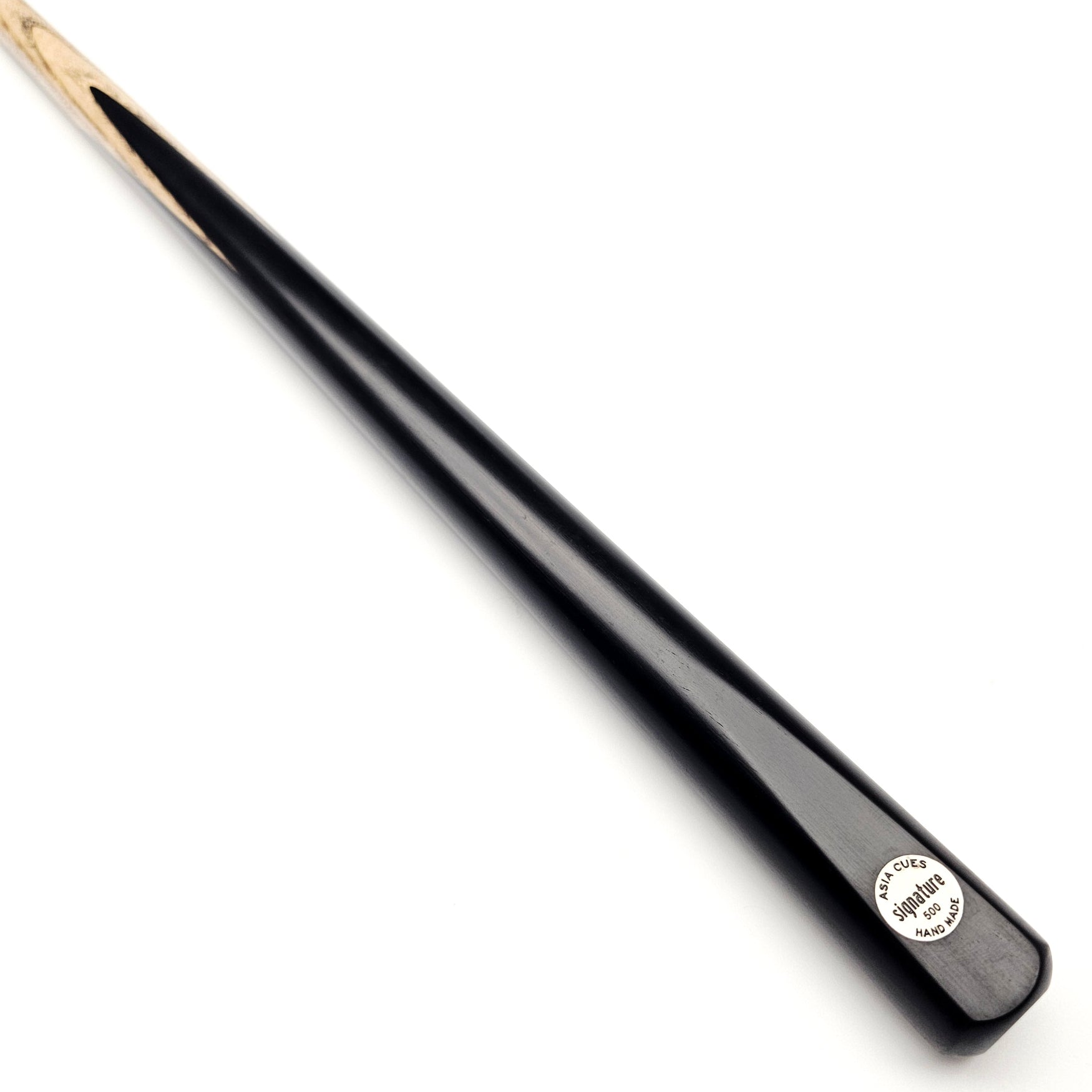 Asia Cues Signature No.500 - One Piece Snooker Cue butt view
