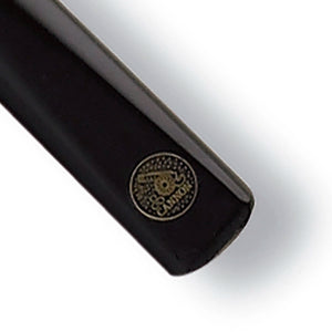 Cannon Manta Three Section Pool Cue. Badge view view