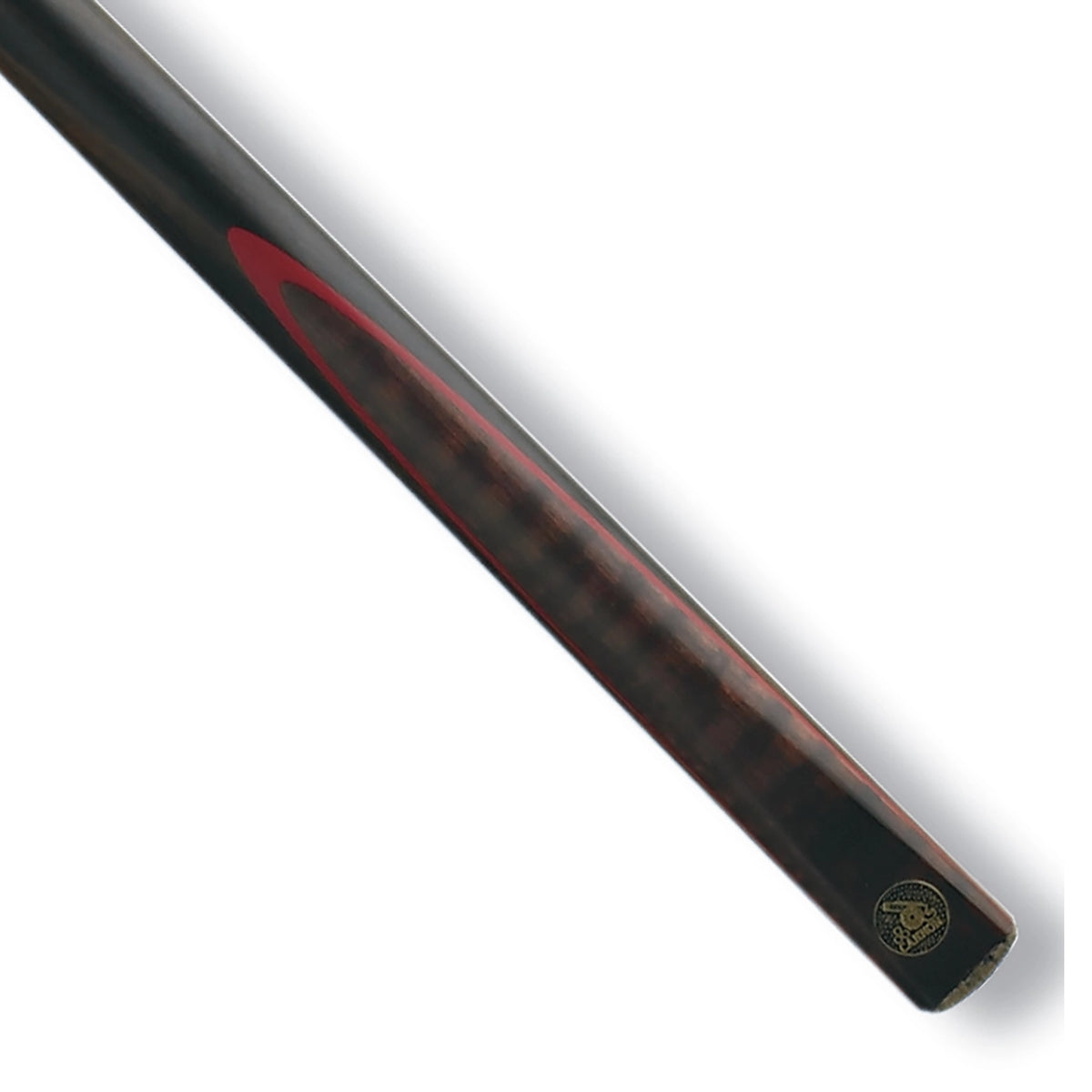 Cannon Ruby Two Piece Cue. Butt view