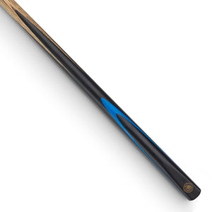 Cannon Buck two piece cue on angle view