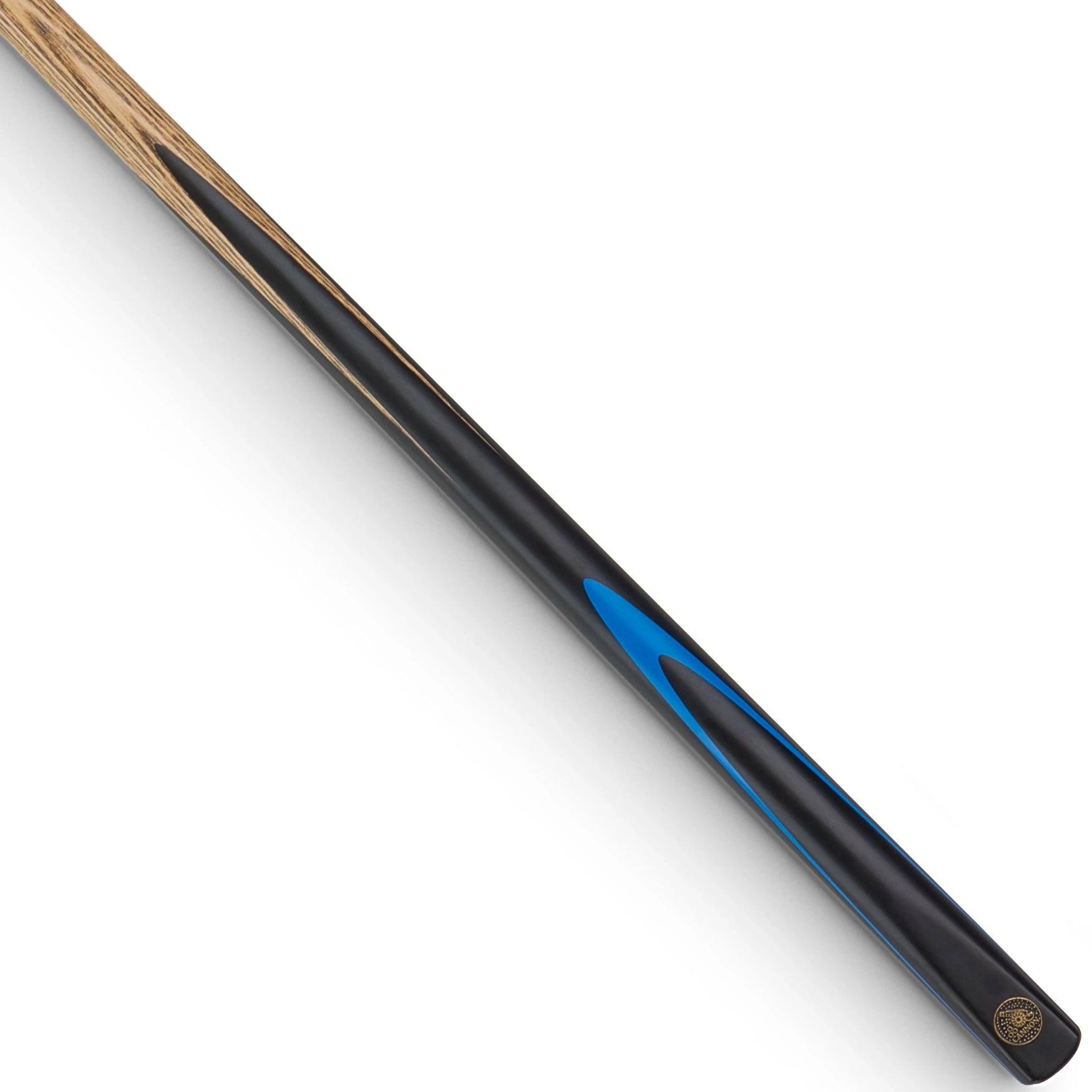Cannon Buck Two Piece Junior Snooker/Pool Cue - On angle view