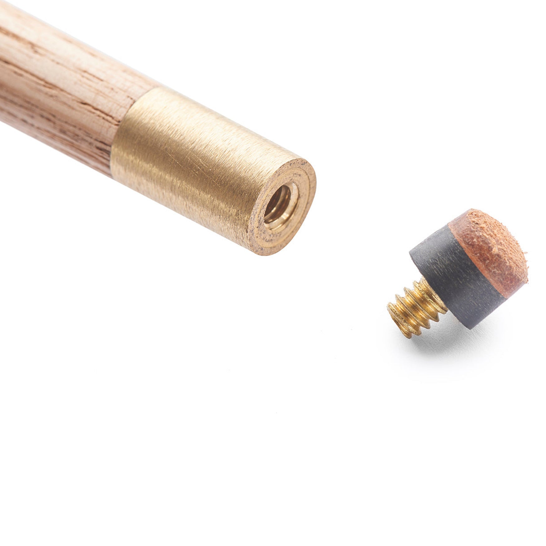 Cannon Club One Piece Cue - Screw on tip unscrewed