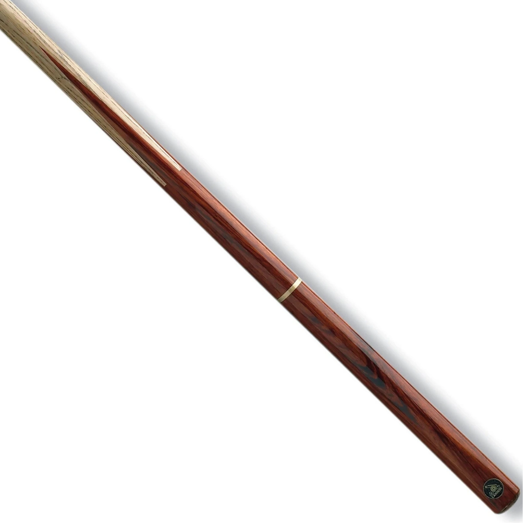 Cannon Cougar Three Section Snooker Cue - On angle view