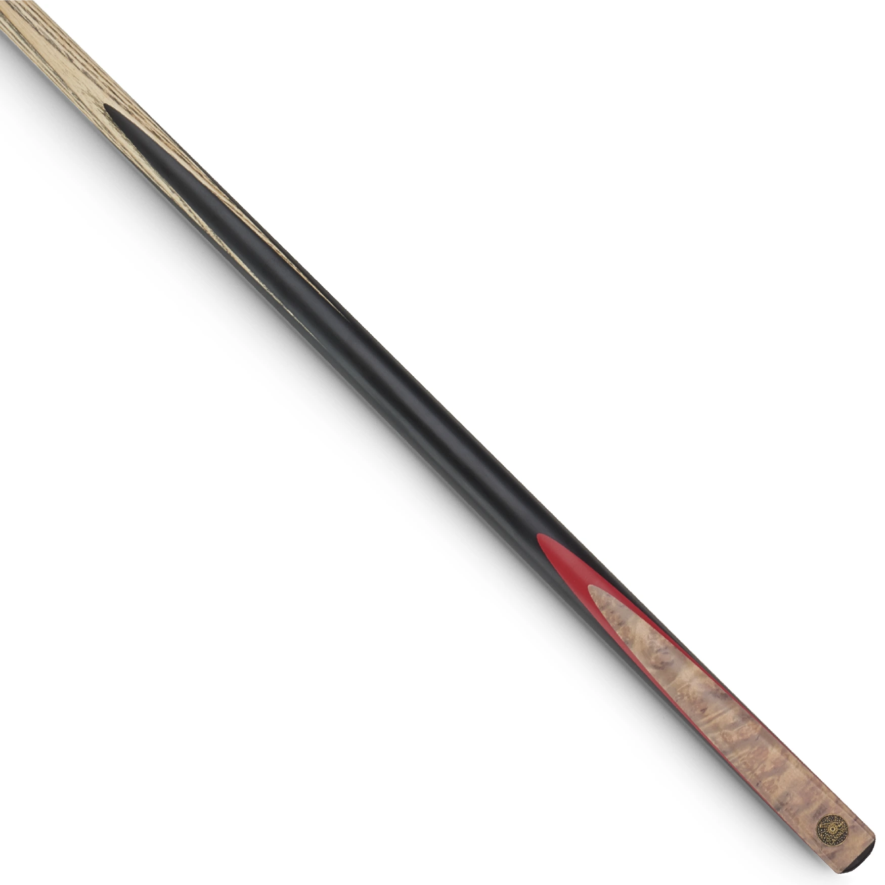 Cannon Energy Two Piece Snooker Cue - On angle view