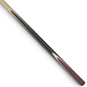 Cannon Relay Two Piece Snooker Cue - On angle view