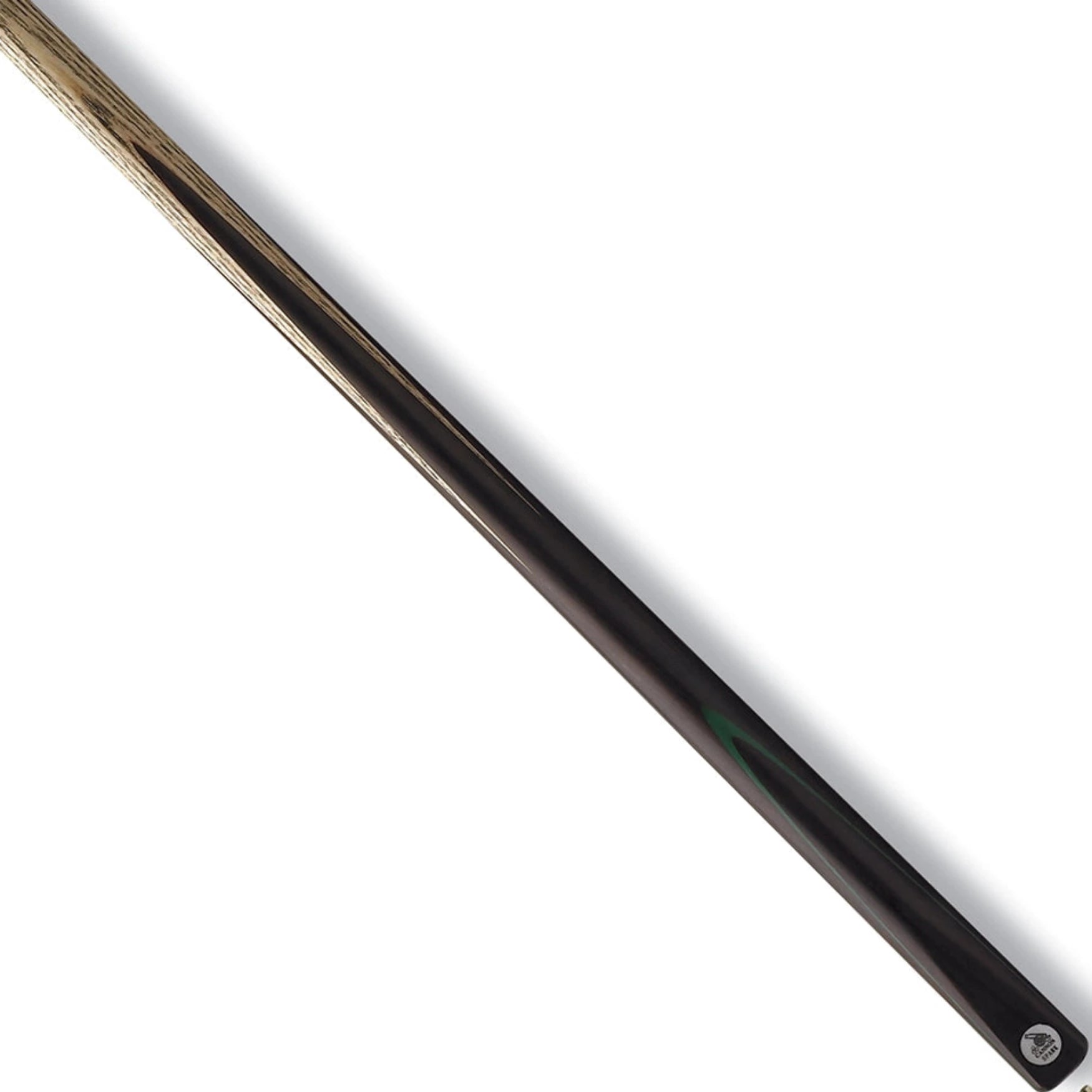 Cannon Spark Two Piece Snooker Cue - On angle view