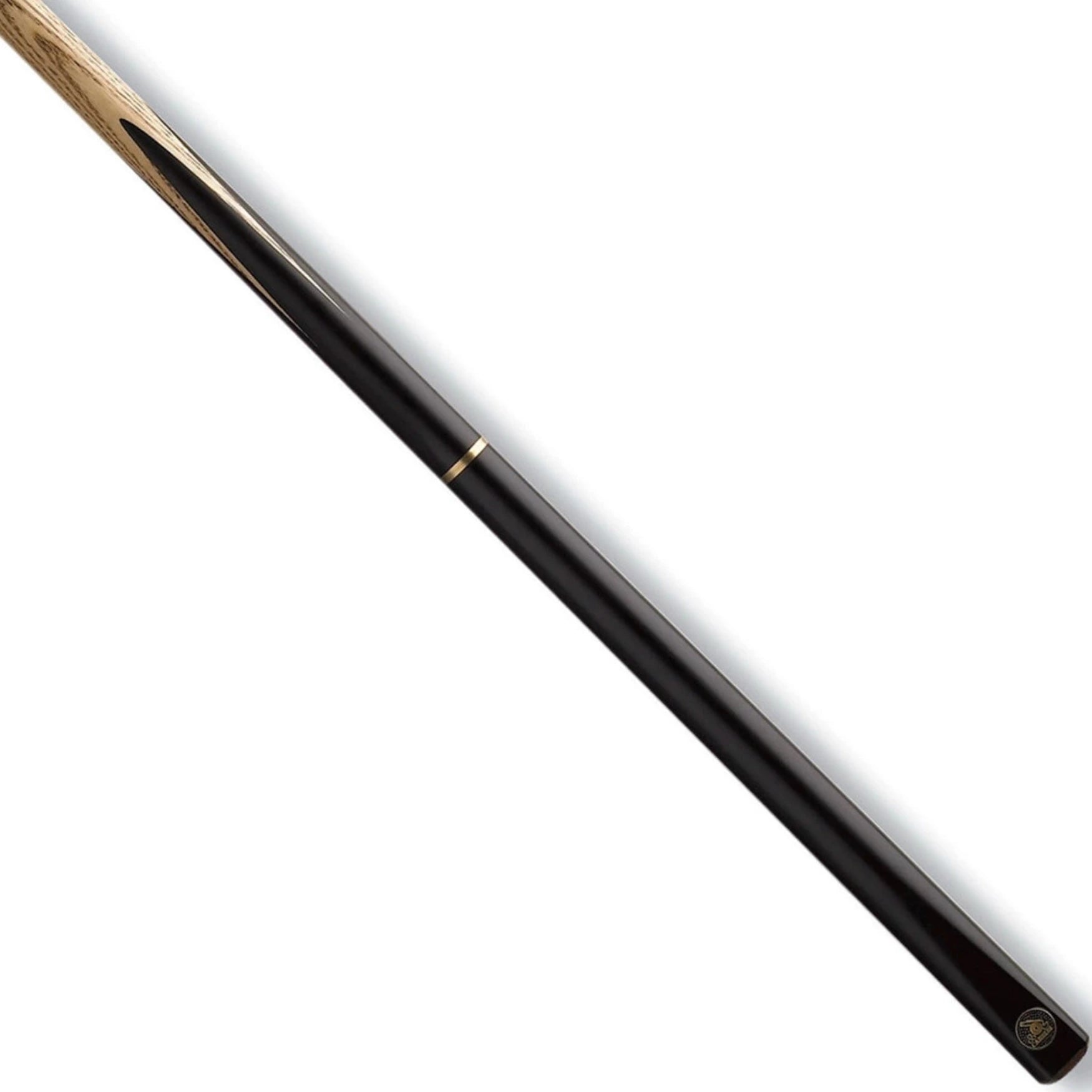 Cannon Tornado 3/4 Jointed Snooker Cue - On angle view
