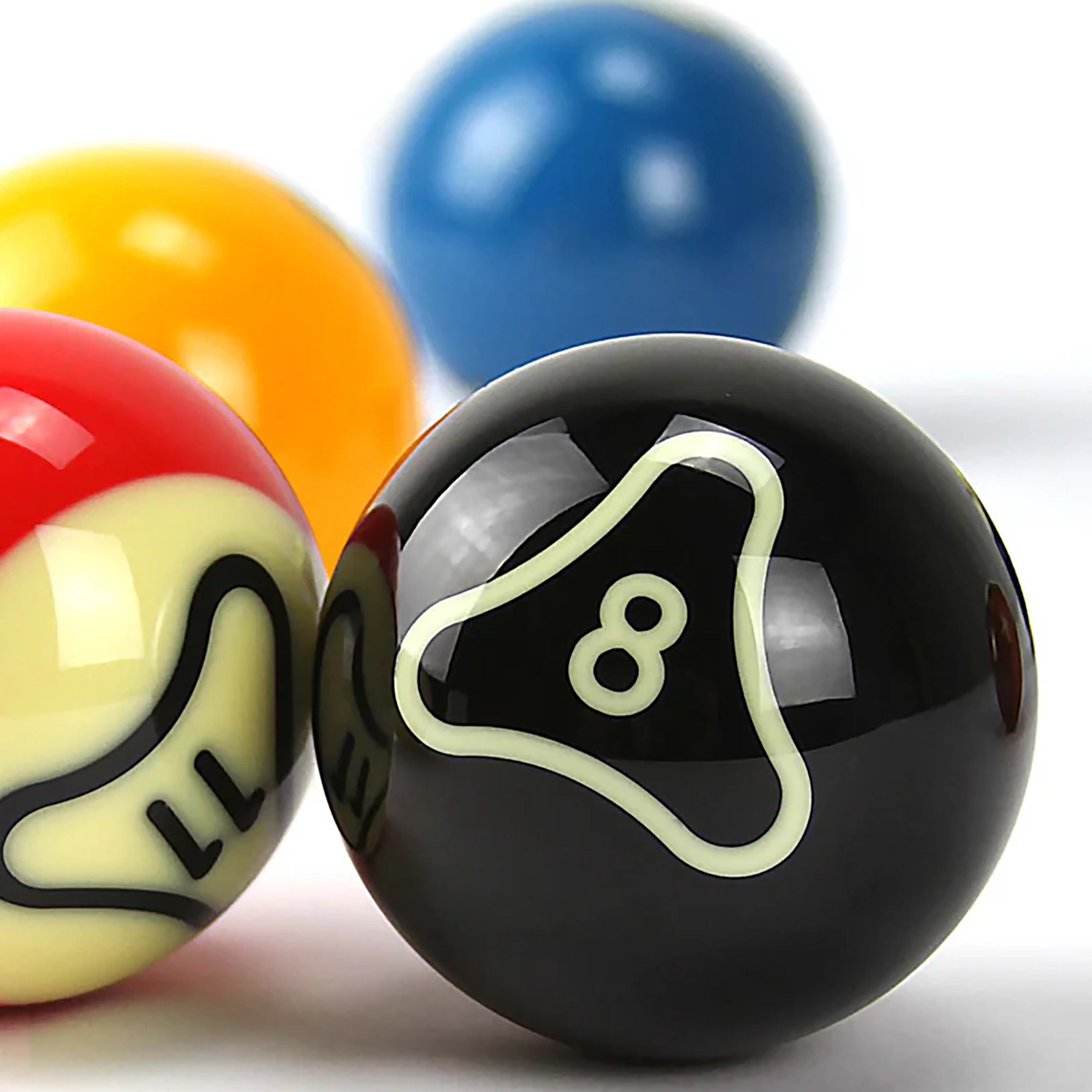 Dynaspheres Palladium 572 TV Pool Balls – Premium Cues UK