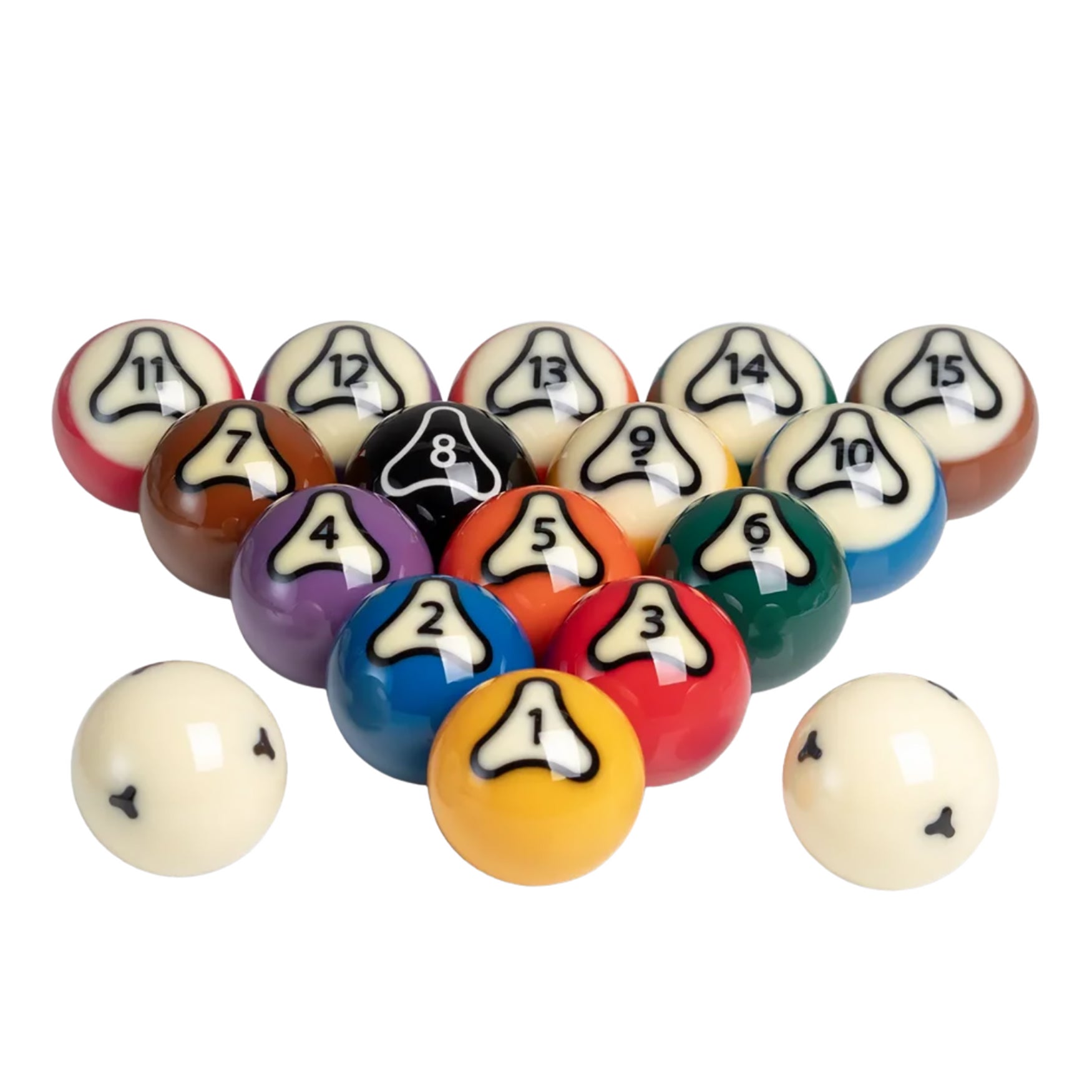Dynaspheres Palladium 572 TV Pool Balls – Premium Cues UK