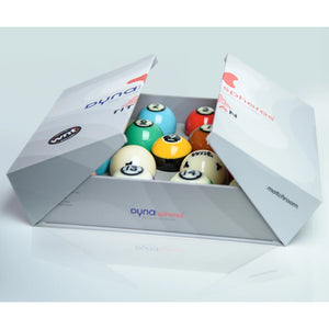 Dynaspheres Titan World Nineball Tour Balls box open