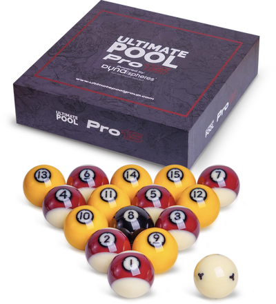 Dynaspheres Ultimate Pool Pro 15 pool balls 