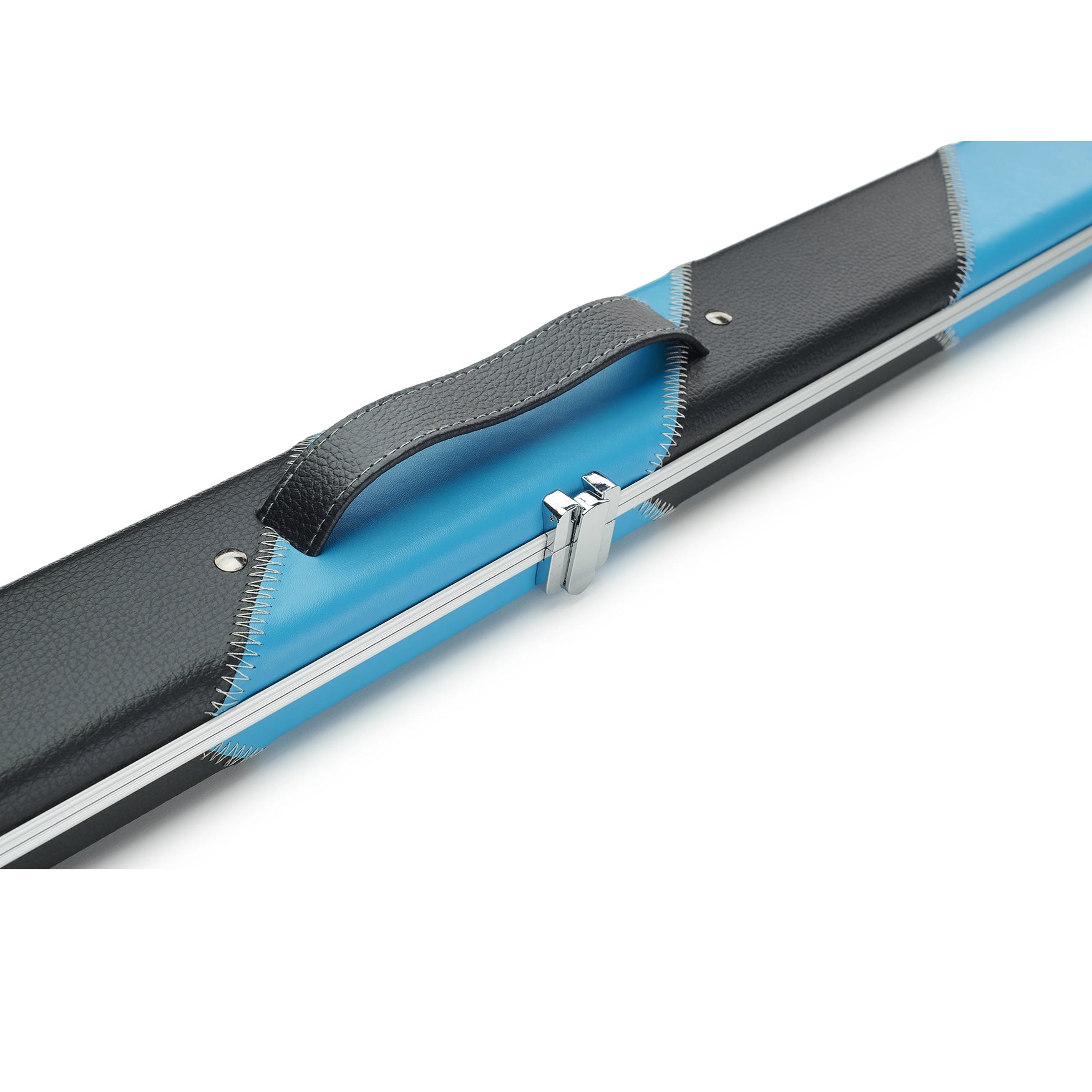 Peradon Black & Sky Blue Stripe Halo 3/4 Cue Case