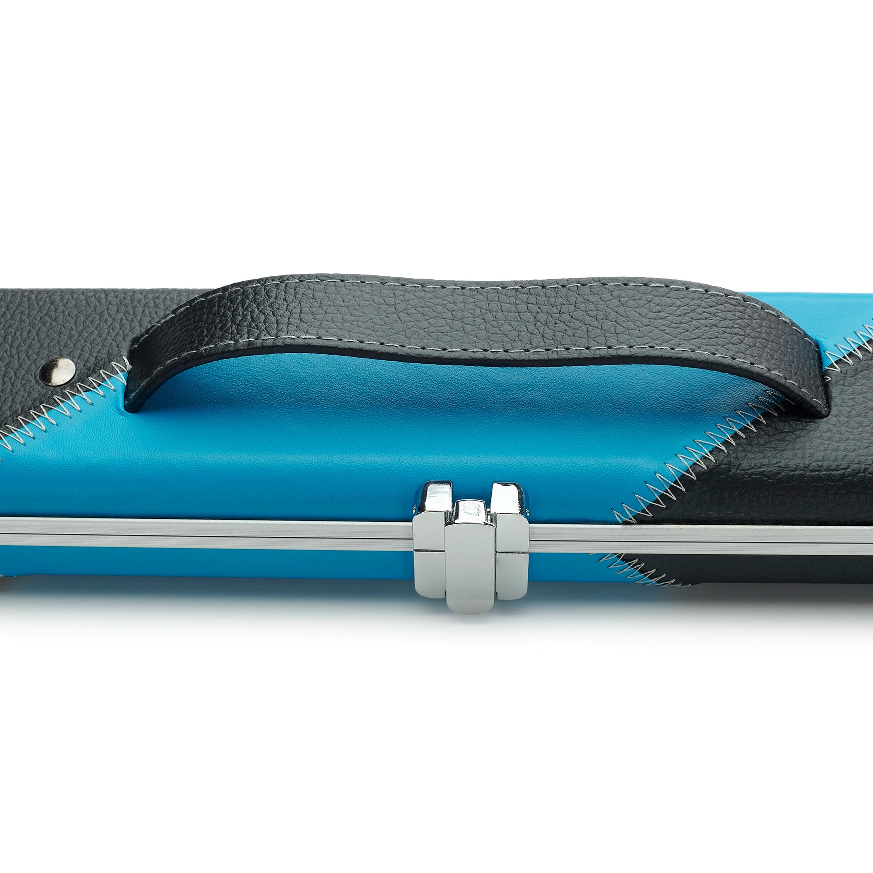 Peradon Black & Sky Blue Stripe Halo 3/4 Cue Case