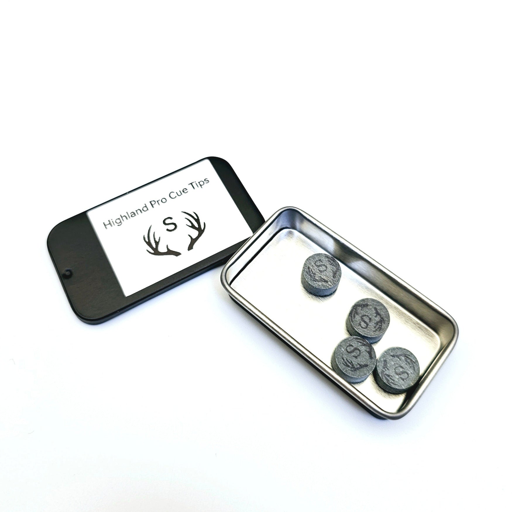 Highland Pro Soft Cue Tips - Open box view