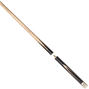 Peradon Joe Davis 3/4 Jointed Snooker Cue. Seperated view