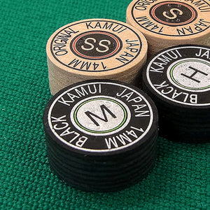 Kamui Snooker Cue Tips. Black and Origional