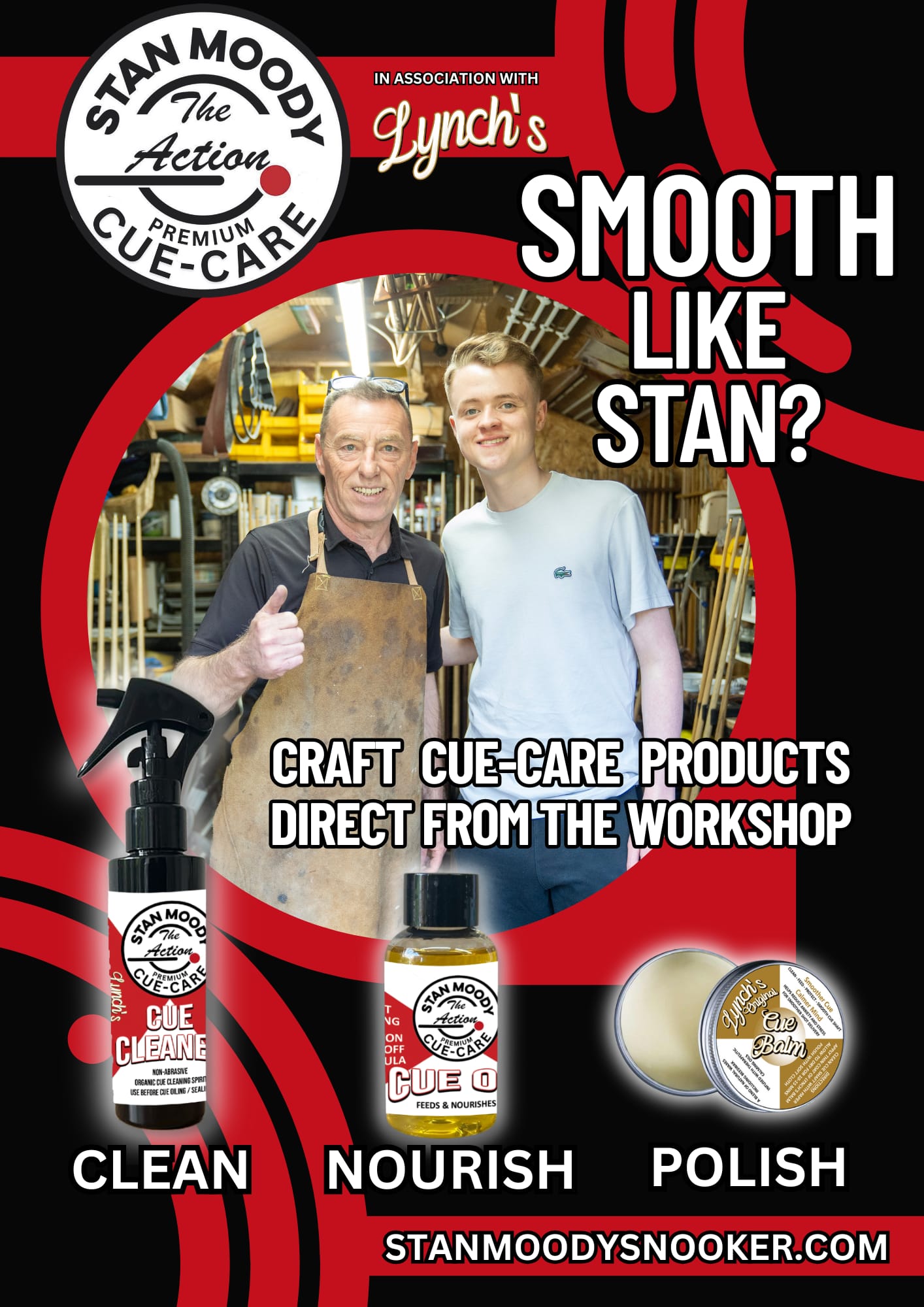 Lynch's Cue Balm - Stan Moody Advert