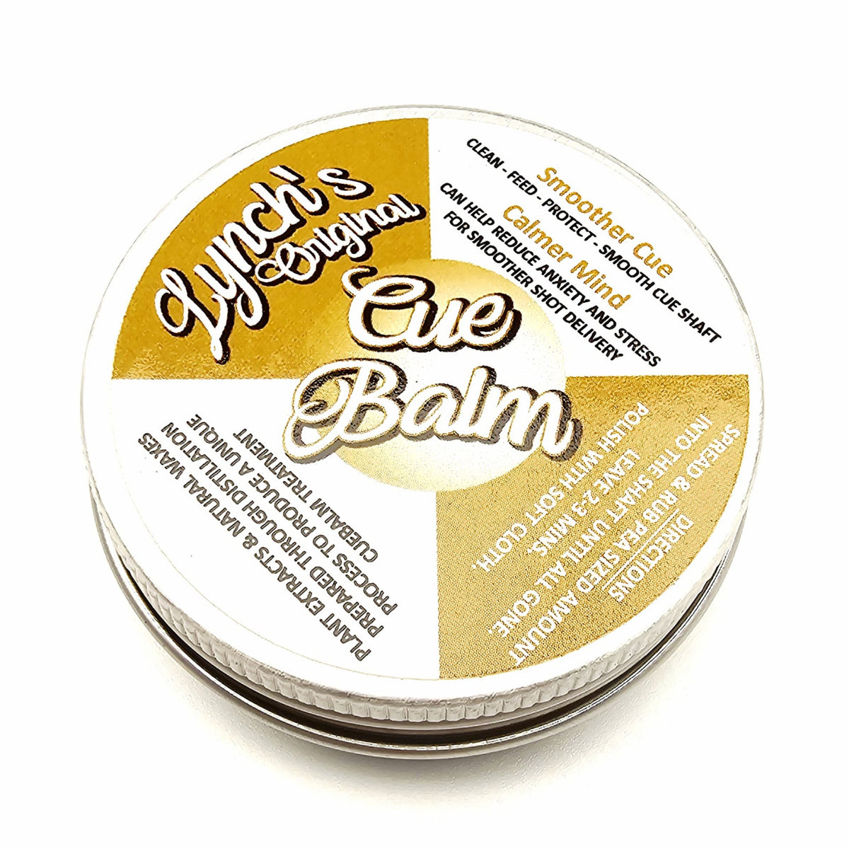 Lynch's Cue Balm - Tin view