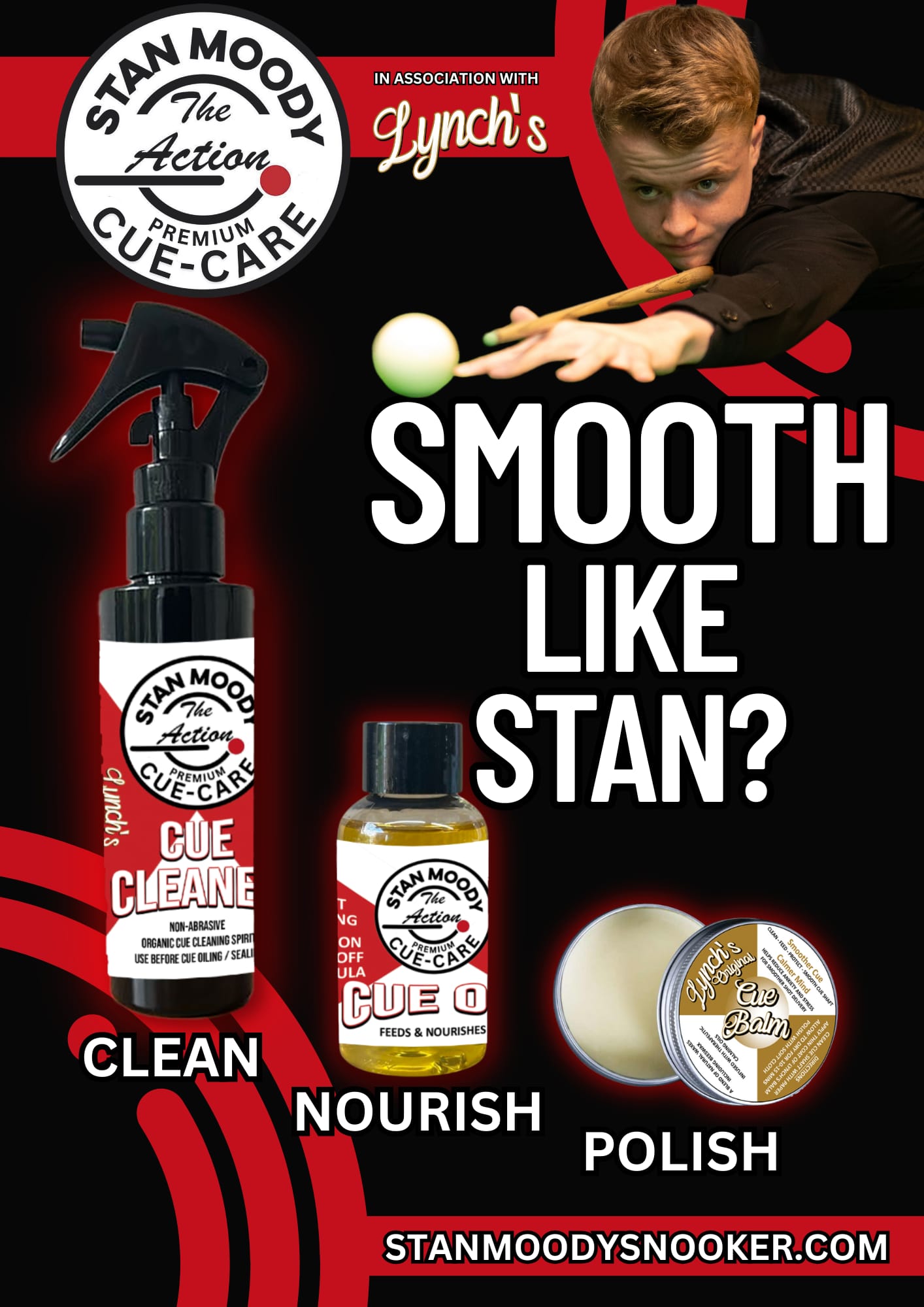 Lynch's Cue Balm x Stan Moody Products