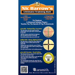 Nick Barrow's Ultimate Training Ball - Info view