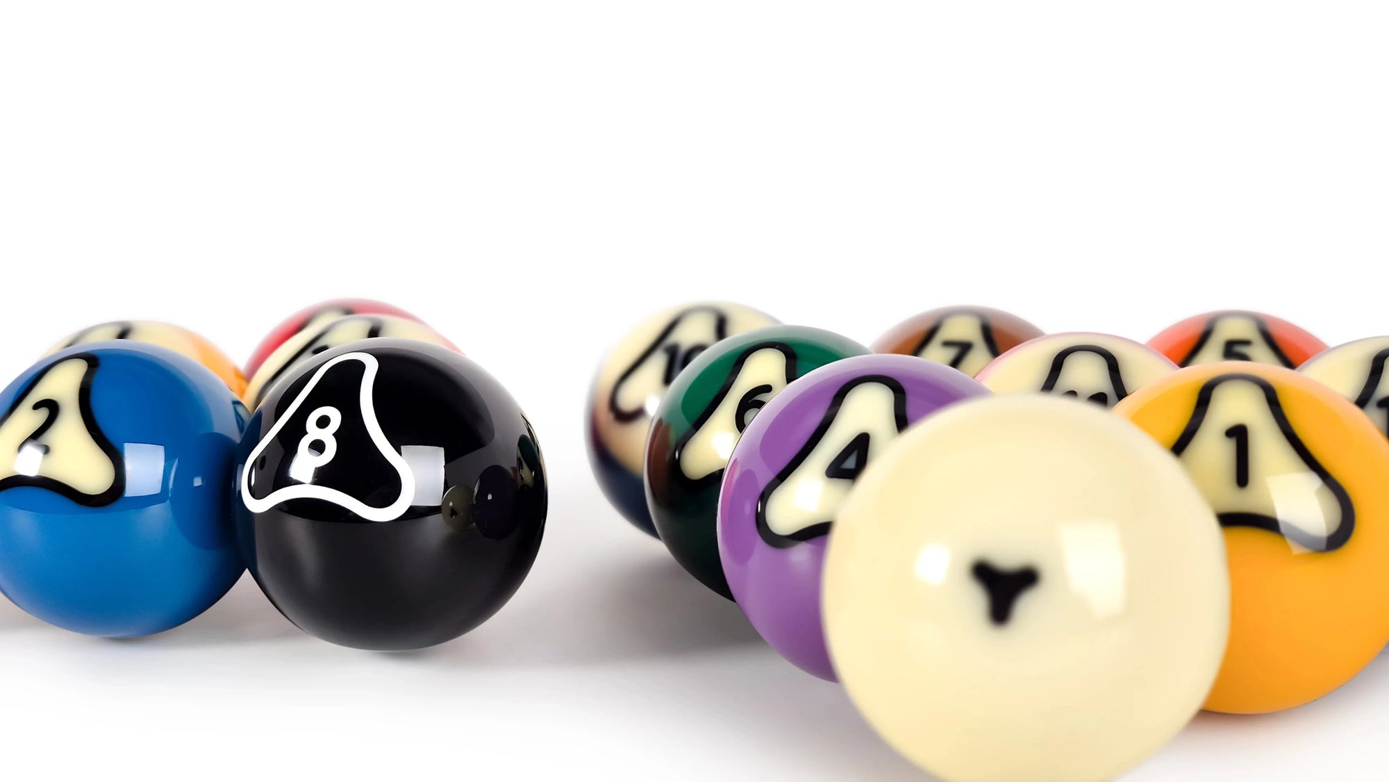 Dynaspheres Palladium 572 TV Pool Balls – Premium Cues UK
