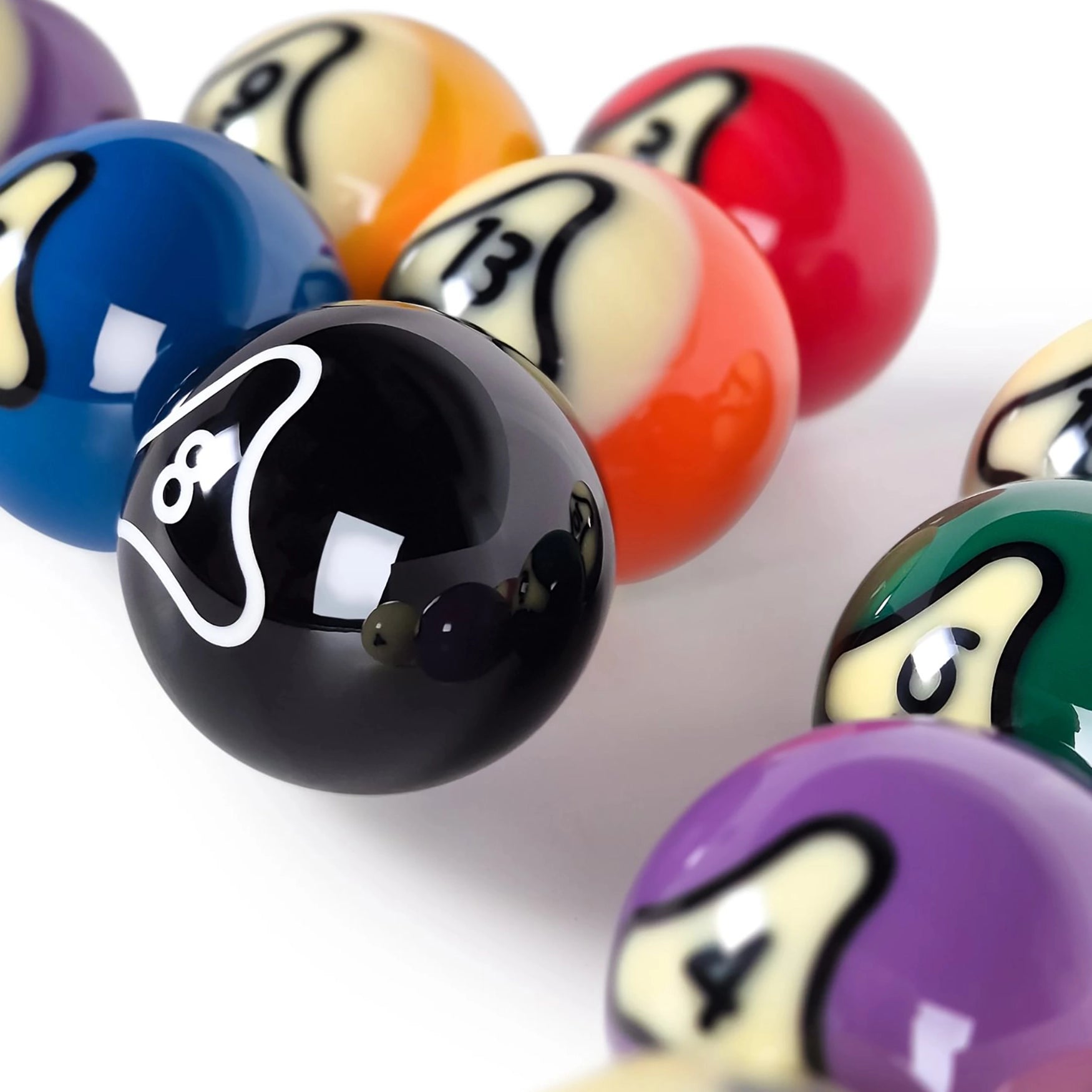 Dynaspheres Palladium 572 TV Pool Balls – Premium Cues UK