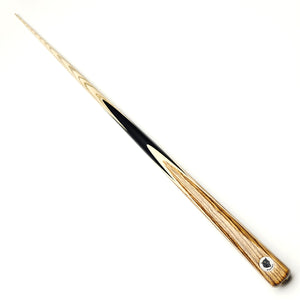 Panther Amber One Piece Snooker & Pool Cue + Mini Butt - Full length view