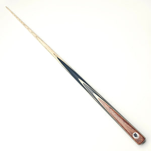 Panther Bronzite One Piece Snooker & Pool Cue + Mini Butt - Full length view