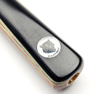Panther Jade 3/4 Jointed Pool Cue - Badge view