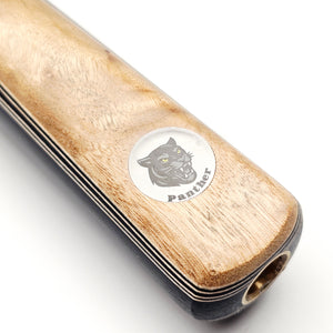 Panther Mars 3/4 Jointed Snooker Cue - Badge view