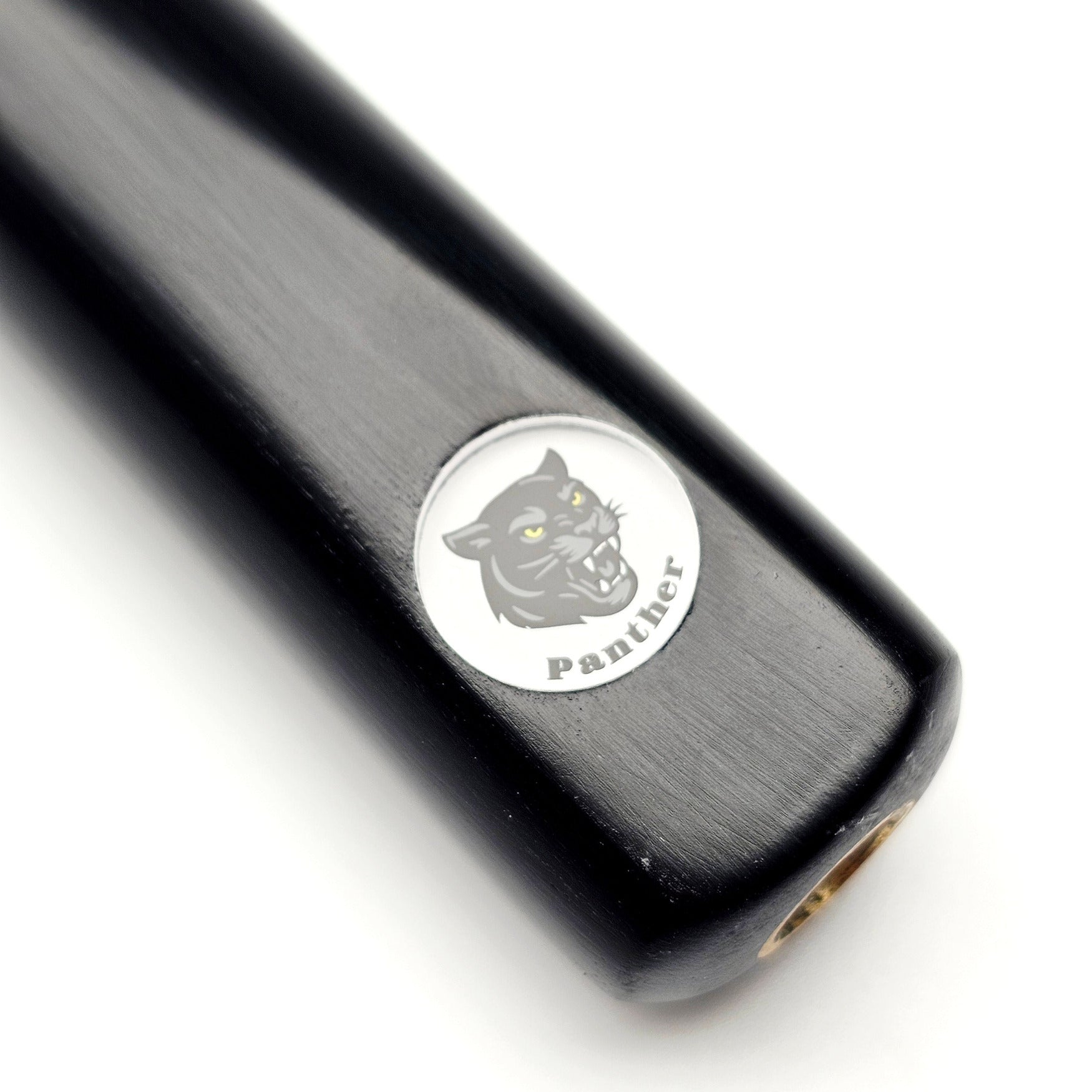 Panther Obsidion One Piece Snooker & Pool Cue + Mini Butt - Badge view