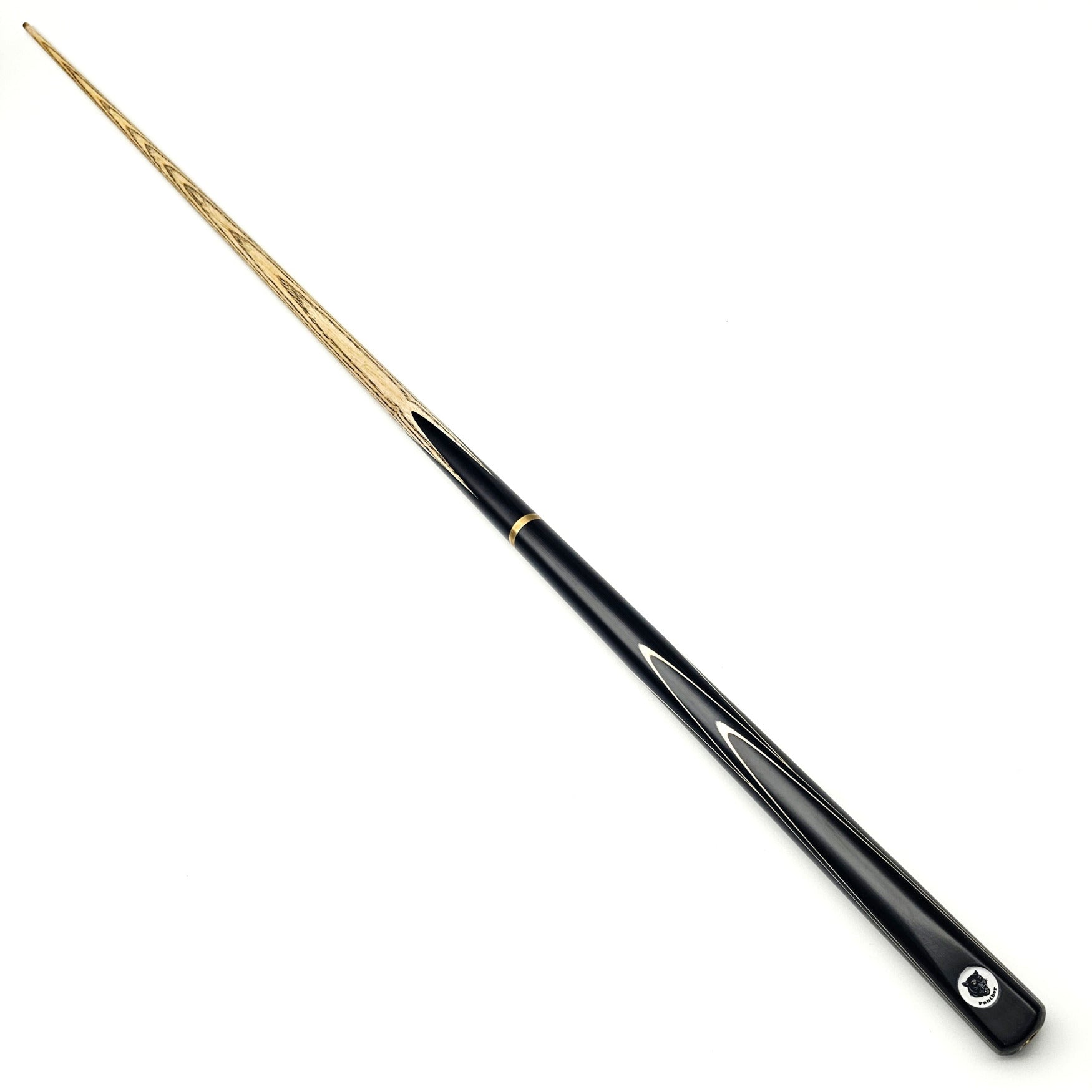 Panther Onyx 3/4 Jointed Snooker Cue - Full length view