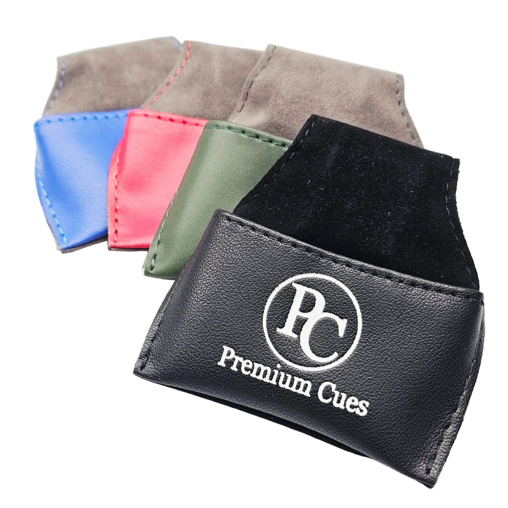 Pemium Cues Leather cue chalk pouch in various colours