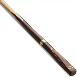 Peradon Flare 3 Section 8-Ball Pool Cue. On angle view