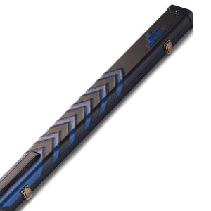 Peradon Clubman Black Blue Arrow Cue Case